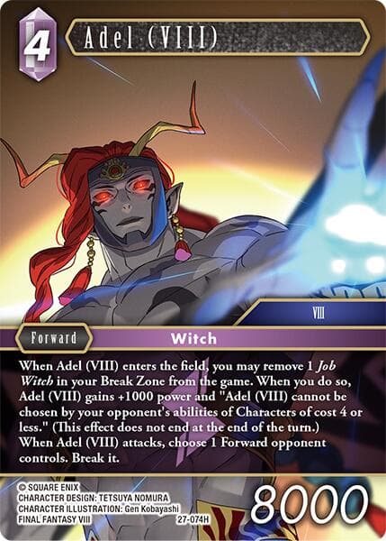 Adel (VIII) — Journey of Discovery card