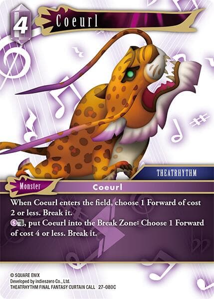 Coeurl — Journey of Discovery card