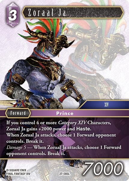 Zoraal Ja — Journey of Discovery card