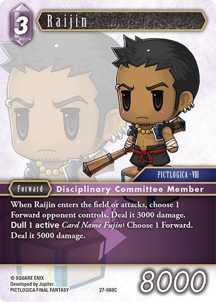 Raijin — Journey of Discovery card