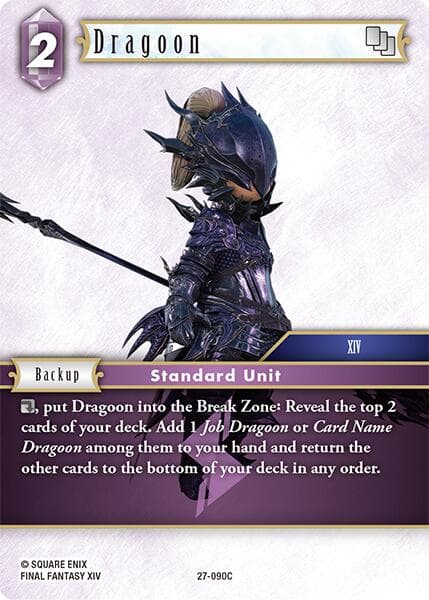 Dragoon — Journey of Discovery card