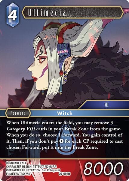 Ultimecia — Journey of Discovery card