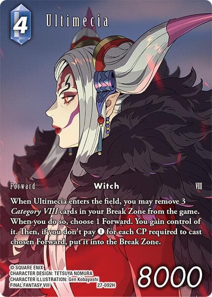 Ultimecia (Full Art) — Journey of Discovery card