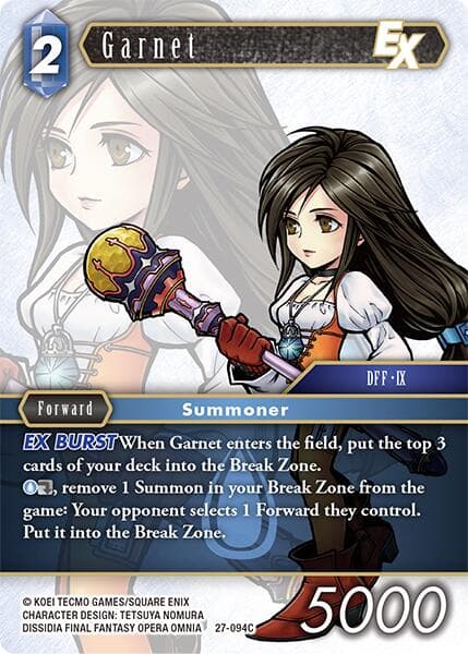 Garnet EX — Journey of Discovery card
