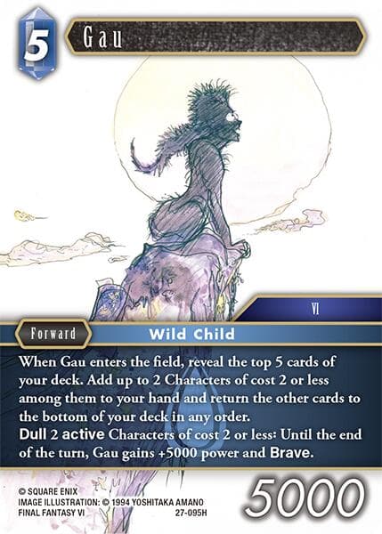 Gau — Journey of Discovery card