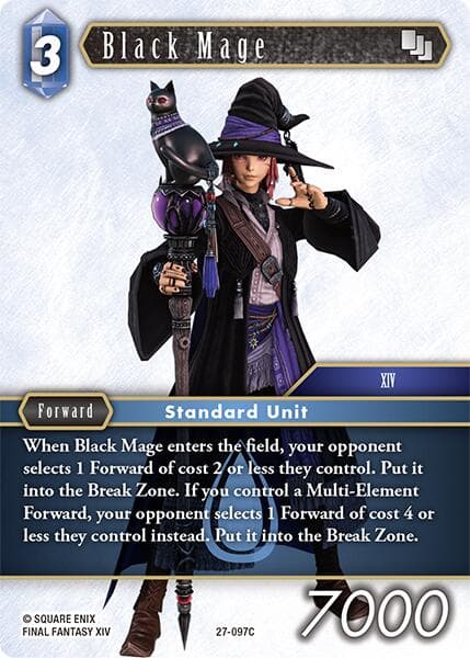 Black Mage — Journey of Discovery card