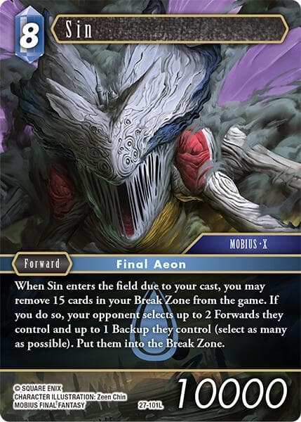 Sin — Journey of Discovery card
