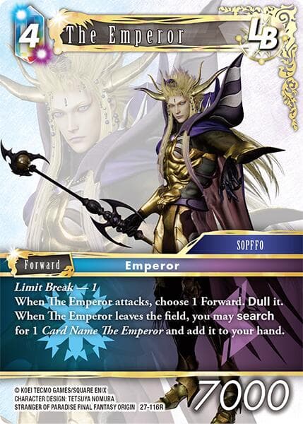 The Emperor LB — Journey of Discovery card