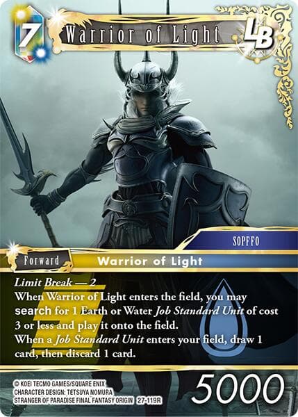 Warrior of Light LB — Journey of Discovery card