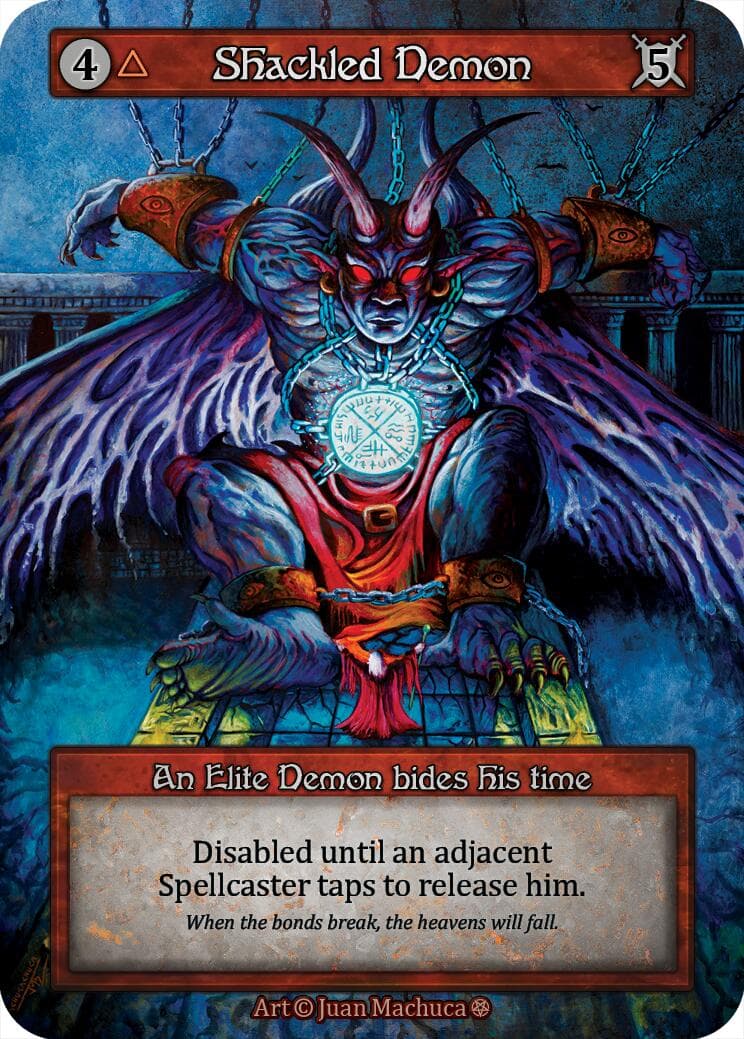 Shackled Demon — Gothic card