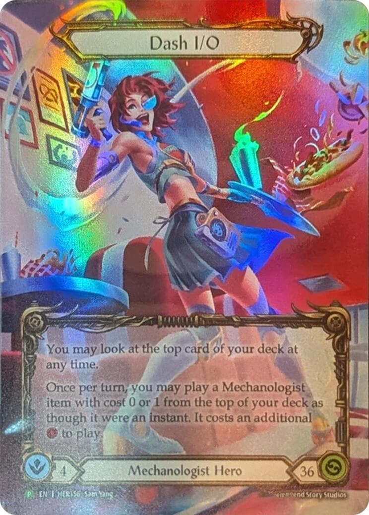 Dash I/O - HER156 — Flesh and Blood: Promo Cards card