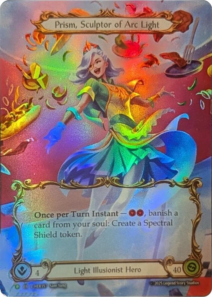 Prism, Sculptor of Arc Light - HER157 — Flesh and Blood: Promo Cards card