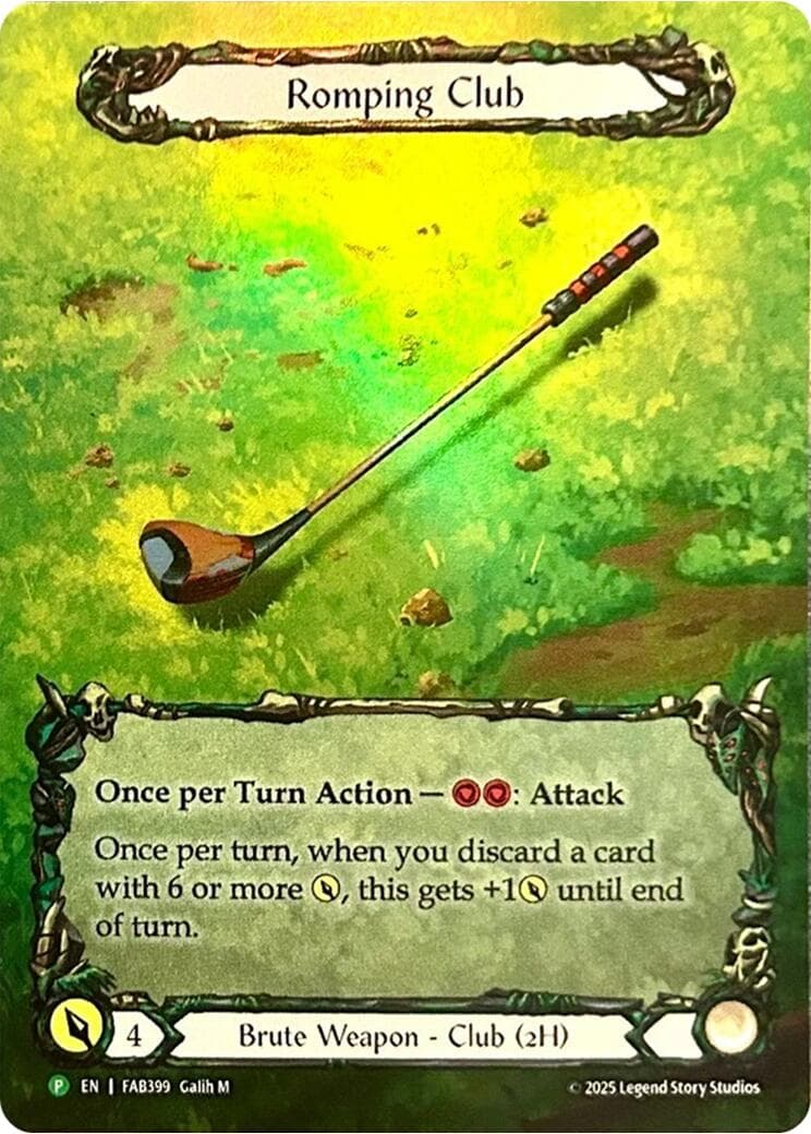 Romping Club - FAB399 — Flesh and Blood: Promo Cards card