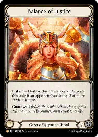Balance of Justice — Compendium of Rathe card