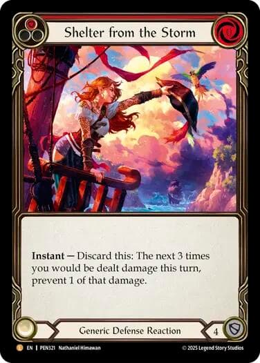 Shelter from the Storm — Compendium of Rathe card