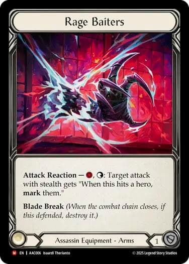 Rage Baiters — Armory Deck: Arakni card