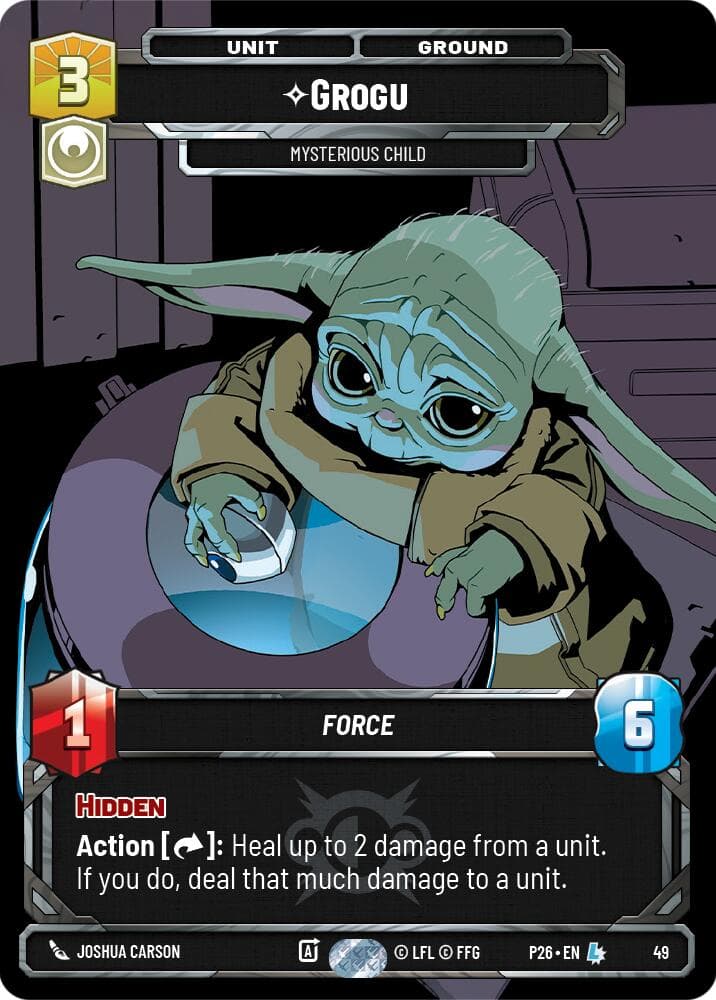 Grogu - Mysterious Child (49) — Sector and Regional Promos: Season 1 card