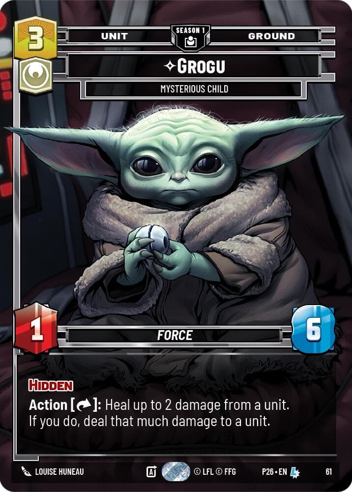 Grogu - Mysterious Child (61) — Sector and Regional Promos: Season 1 card