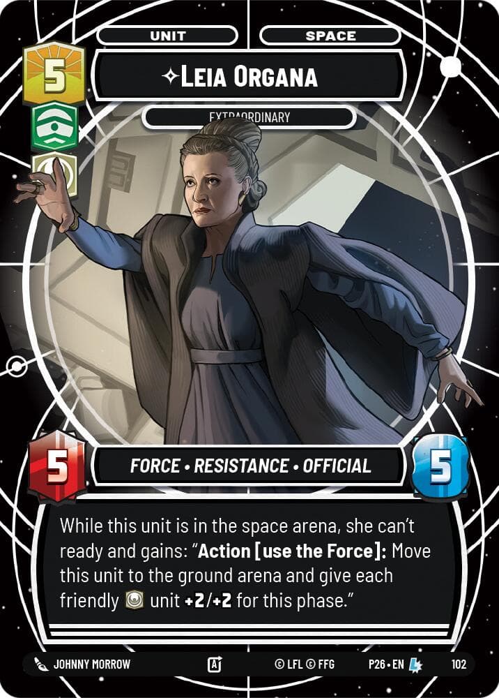 Leia Organa - Extraordinary — Sector and Regional Promos: Season 1 card