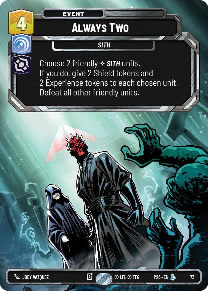 Always Two (73) — Sector and Regional Promos: Season 1 card