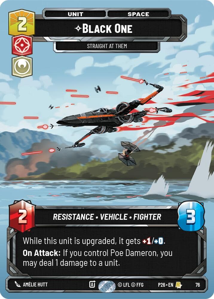 Black One - Straight At Them (76) — Sector and Regional Promos: Season 1 card