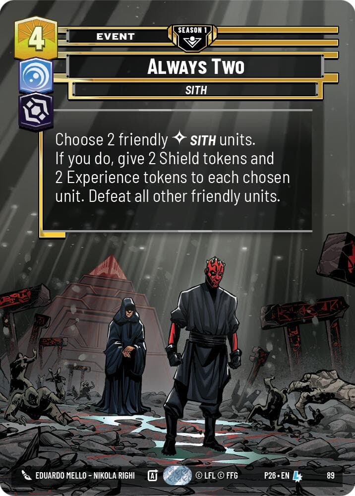 Always Two (89) — Sector and Regional Promos: Season 1 card