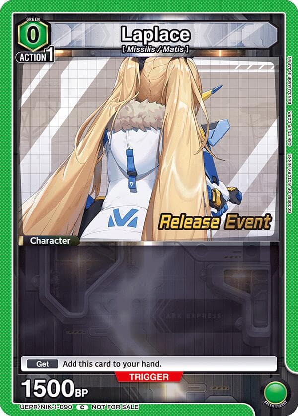 Laplace (090) — UE14BT: GODDESS OF VICTORY: NIKKE Release Event Cards card