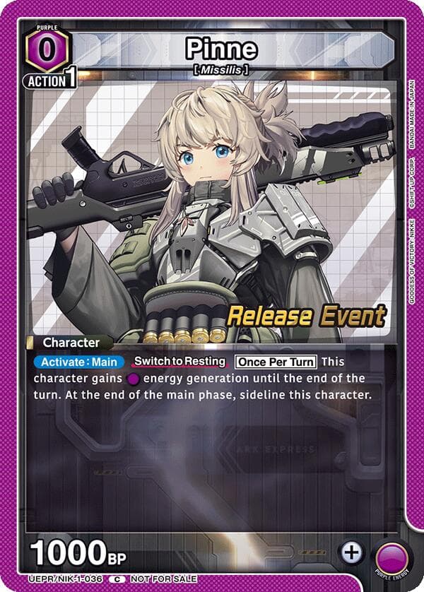 Pinne — UE14BT: GODDESS OF VICTORY: NIKKE Release Event Cards card
