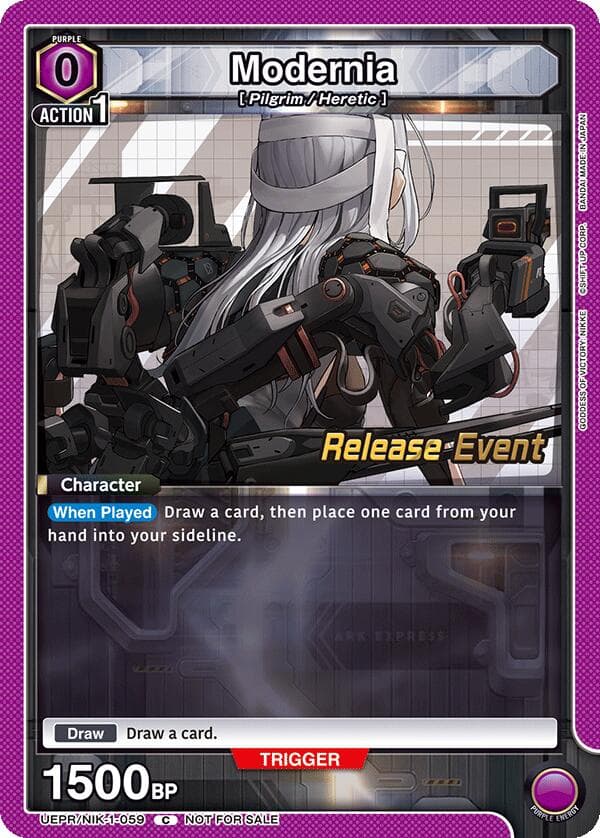 Modernia (059) — UE14BT: GODDESS OF VICTORY: NIKKE Release Event Cards card