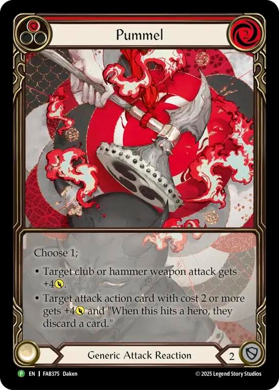 Pummel - FAB375 — Flesh and Blood: Promo Cards card