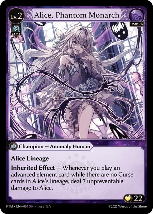 Alice, Phantom Monarch — Phantom Monarchs card