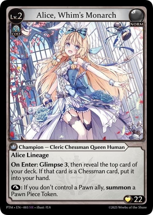 Alice, Whim's Monarch — Phantom Monarchs card