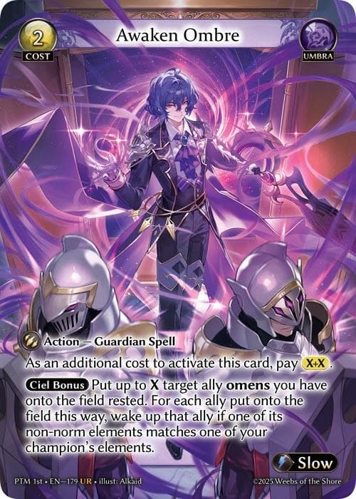 Awaken Ombre — Phantom Monarchs card
