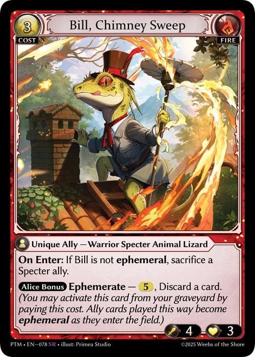 Bill, Chimney Sweep — Phantom Monarchs card