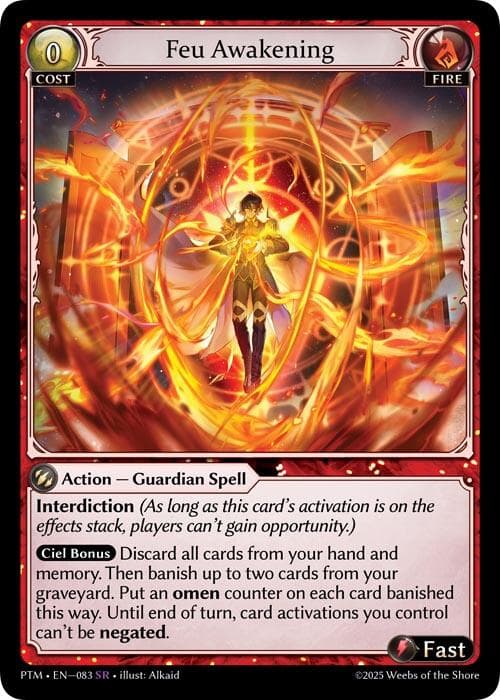 Feu Awakening — Phantom Monarchs card