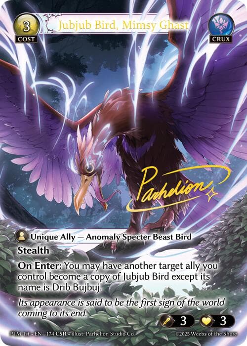 Jubjub Bird, Mimsy Ghast (CSR) — Phantom Monarchs card