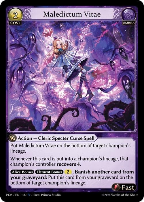 Maledictum Vitae — Phantom Monarchs card