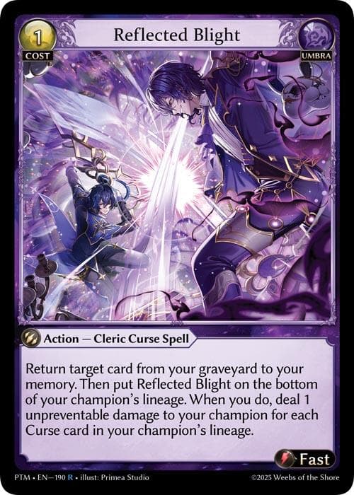 Reflected Blight — Phantom Monarchs card