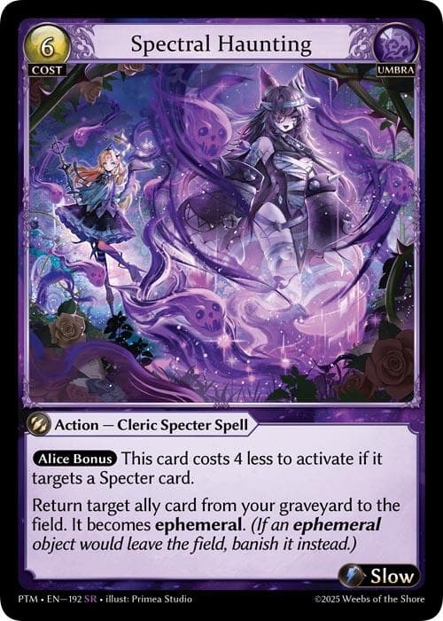 Spectral Haunting — Phantom Monarchs card