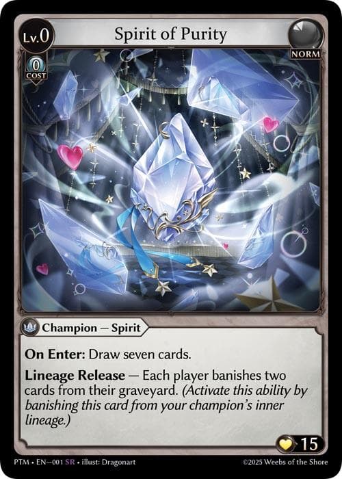 Spirit of Purity — Phantom Monarchs card