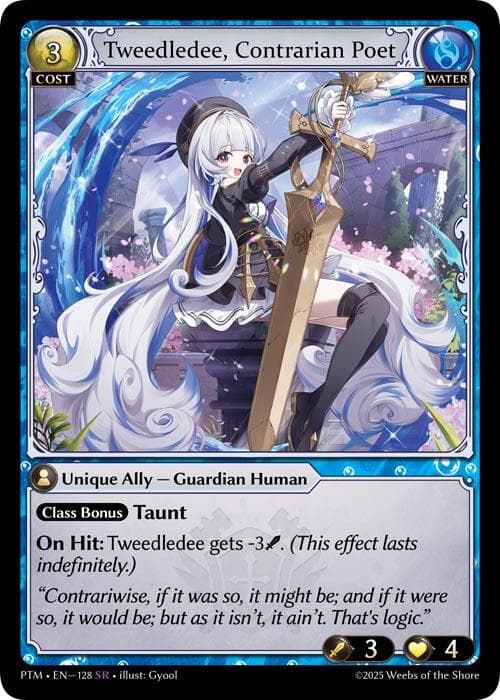 Tweedledee, Contrarian Poet — Phantom Monarchs card