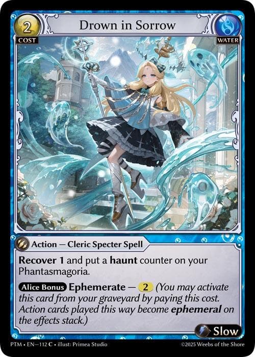 Drown in Sorrow (Curio Foil) — Phantom Monarchs card