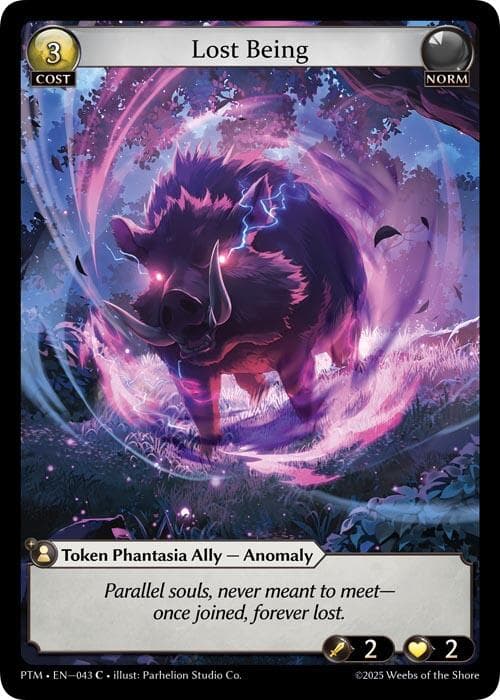 Lost Being (Curio Foil) — Phantom Monarchs card