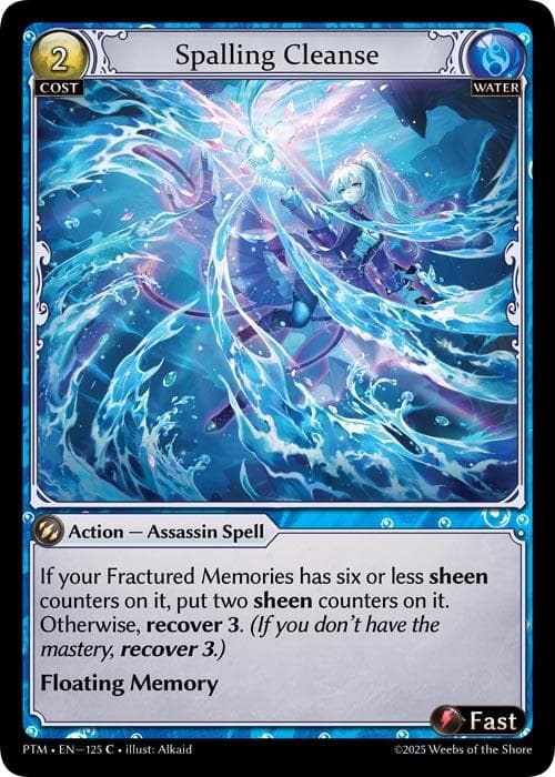 Spalling Cleanse (Curio Foil) — Phantom Monarchs card