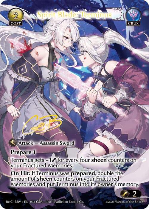Spirit Blade: Terminus (CSR) — Merlin Re: Collection, Brilliant Vestige card