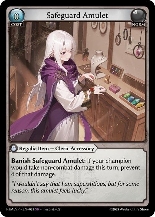 Safeguard Amulet — Phantom Monarchs Event Pack card