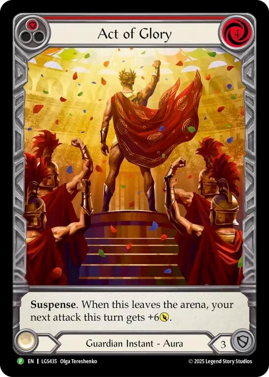 Act of Glory - LGS435 — Flesh and Blood: Promo Cards card