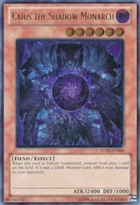 Caius the Shadow Monarch (UTR) — Turbo Pack: Booster Three card