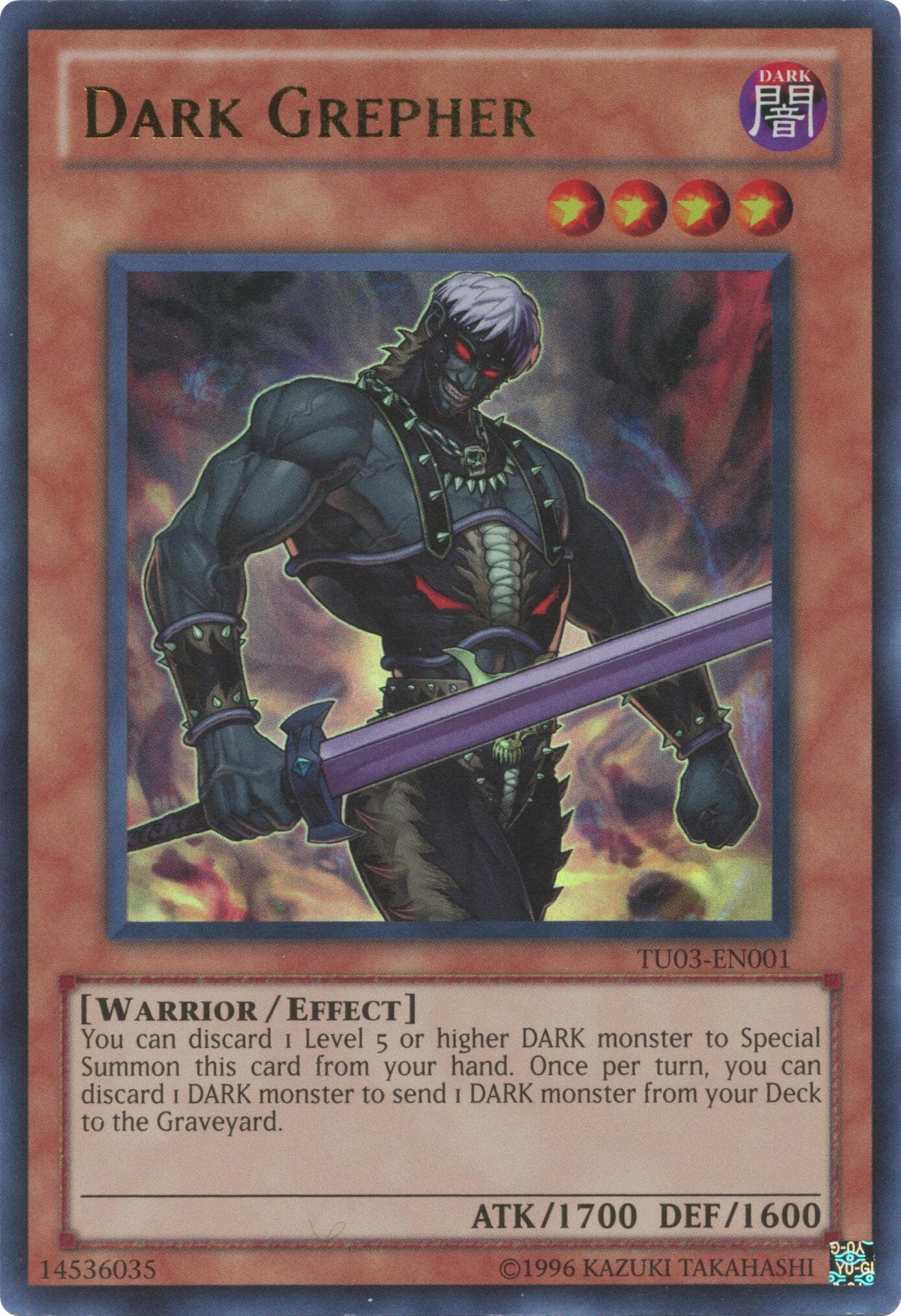 Dark Grepher — Turbo Pack: Booster Three card