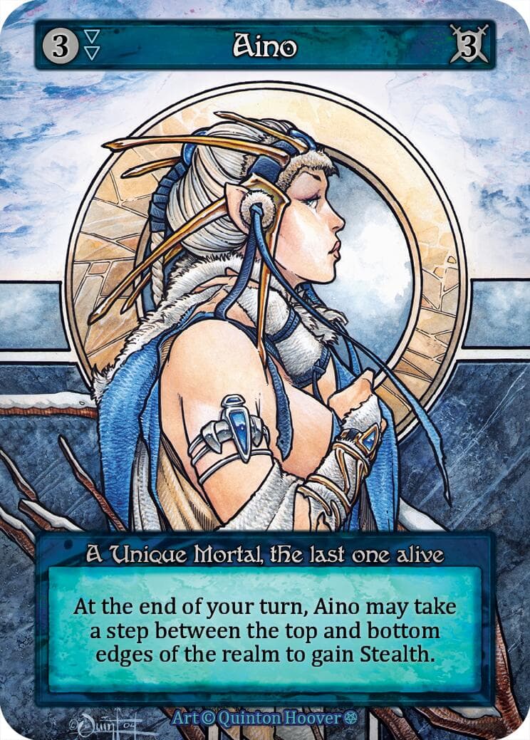 Aino — Gothic card